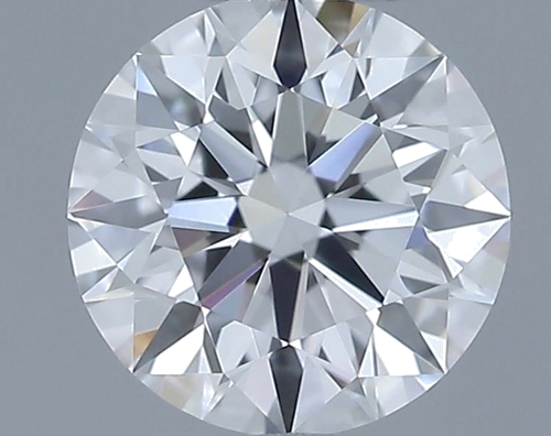 0.51 carat D-VVS1 Excellent cut Natūralus Round Deimantas (1)