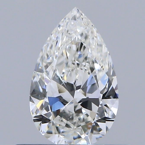 0.41 carat G-SI1 Natūralus Pear Deimantas (1)