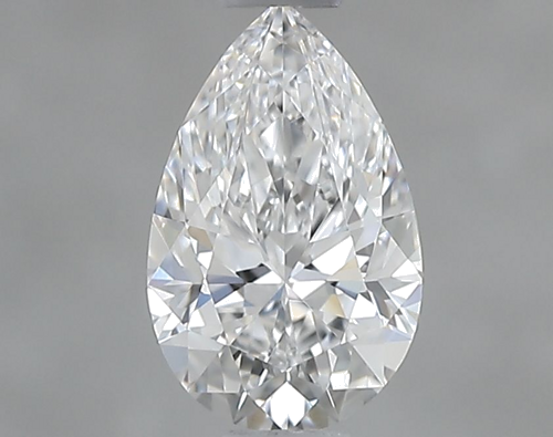 0.55 carat E-VS1 Natūralus Pear Deimantas (1)