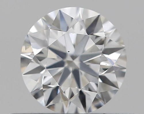 0.35 carat F-SI1 Excellent cut Natūralus Round Deimantas (1)