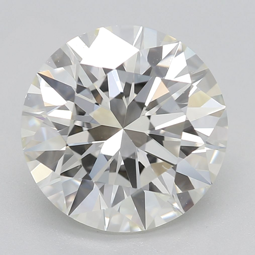 3.05 carat J-VS2 Excellent cut Natūralus Round Deimantas (1)