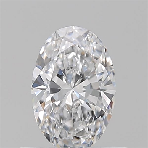 0.5 carat D-VVS1 Natūralus Oval Deimantas (1)
