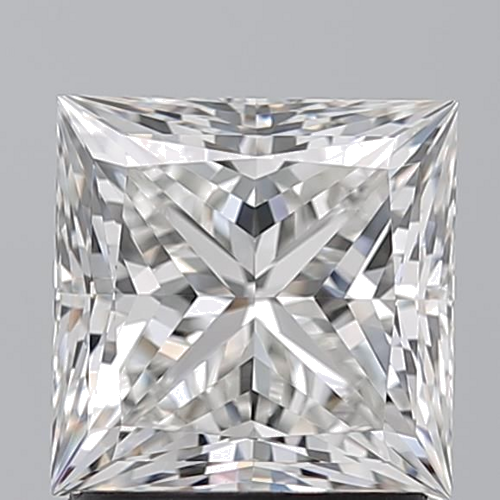 1.74 carat H-IF Natūralus Princess Deimantas (1)