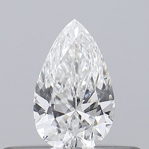 0.2 carat F-SI2 Natūralus Pear Deimantas (1)