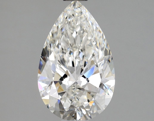 1.2 carat F-IF Natūralus Pear Deimantas (1)