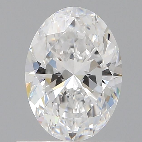 0.59 carat D-VVS2 Natūralus Oval Deimantas (1)