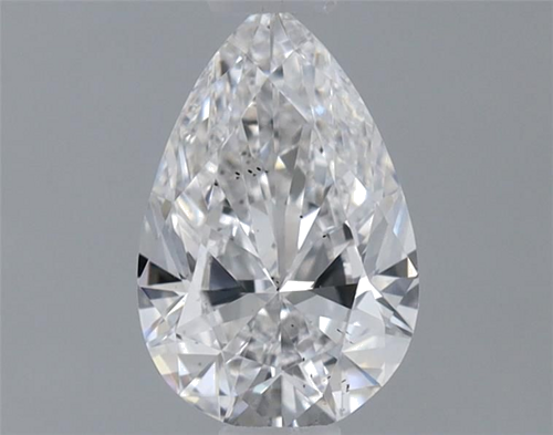 0.46 carat E-SI1 Natūralus Pear Deimantas (1)