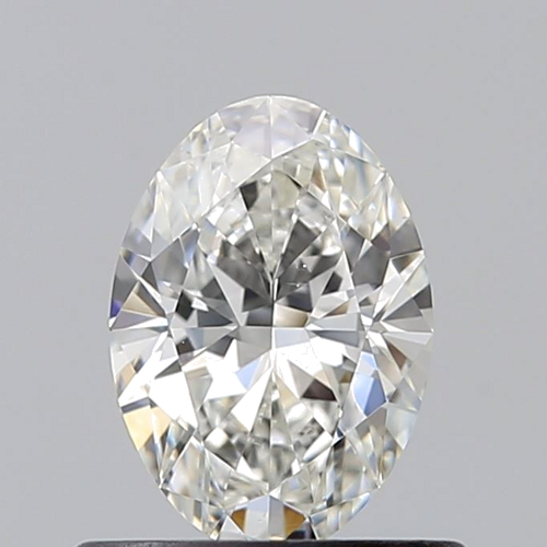 0.59 carat G-VS2 Natūralus Oval Deimantas (1)