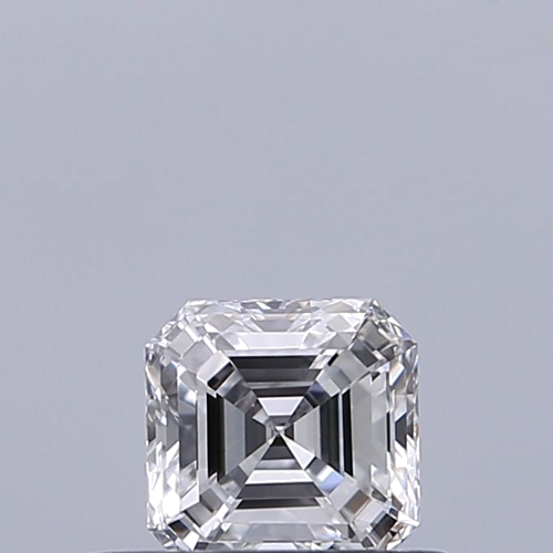 0.36 carat D-VVS2 Natūralus Asscher Deimantas (1)