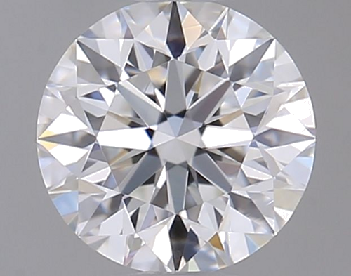 0.43 carat F-VVS1 Excellent cut Natūralus Round Deimantas (1)