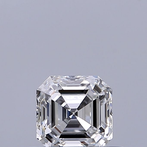 0.41 carat E-VVS1 Natūralus Asscher Deimantas (1)