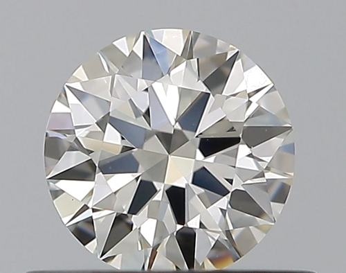 0.46 carat I-VVS2 Excellent cut Natūralus Round Deimantas (1)