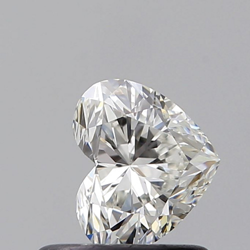 0.55 carat H-VS1 Natūralus Heart Deimantas (1)