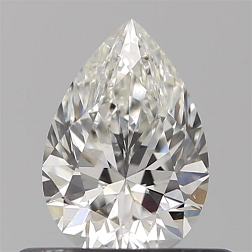 0.42 carat G-VS2 Natūralus Pear Deimantas (1)