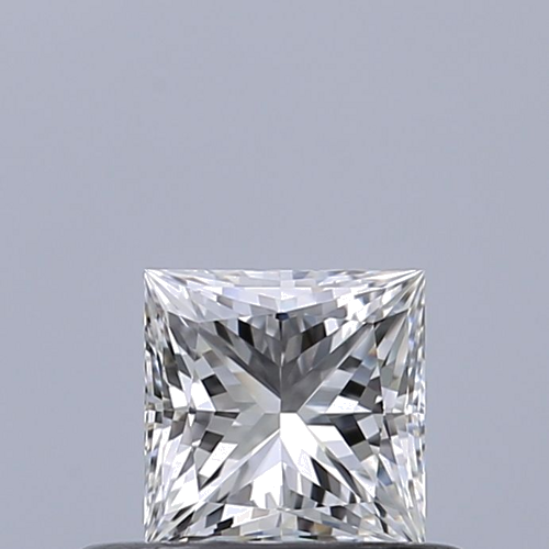 0.39 carat F-VVS1 Natūralus Princess Deimantas (1)