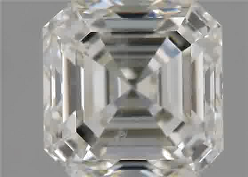 2.0 carat J-SI1 Natūralus Asscher Deimantas (1)