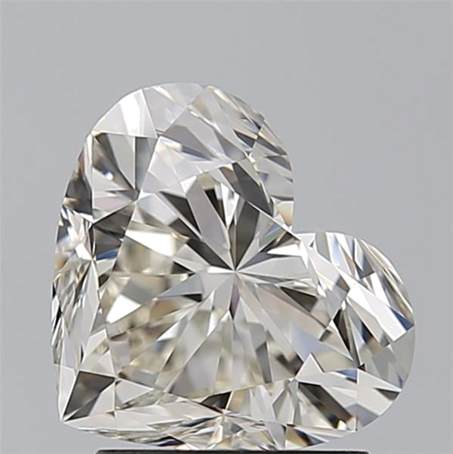 2.01 carat K-VVS1 Natūralus Heart Deimantas (1)