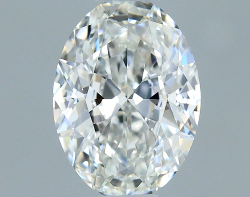 0.5 carat F-VVS2 Natūralus Oval Deimantas (1)