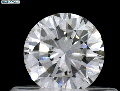 0.36 carat G-VS2 GD cut Natūralus Round Deimantas (1)