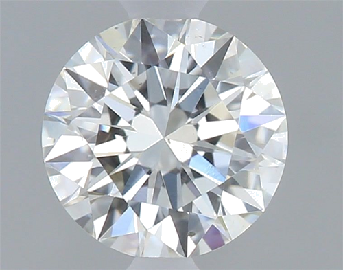 0.51 carat G-SI1 Excellent cut Natūralus Round Deimantas (1)