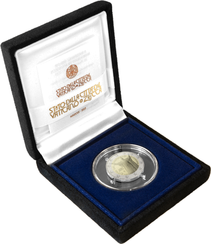 2022 Vatican Pope Paul VI 2 euro Proof coin (3)