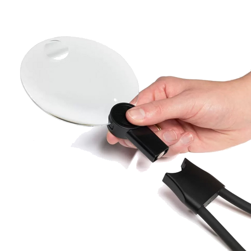 Лупа с возможностью использования руками и выдвижной линзой 2x 4x (3)