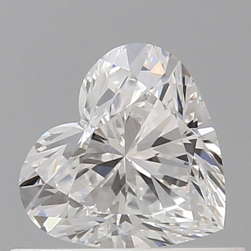0.5 carat E-VVS2 Natūralus Heart Deimantas (1)