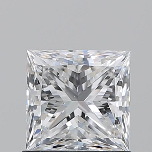 1.02 carat D-SI1 Natūralus Princess Deimantas (1)