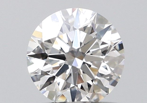 0.53 carat F-VVS1 Excellent cut Natūralus Round Deimantas (1)