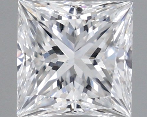 0.62 carat D-VS2 Natūralus Princess Deimantas (1)