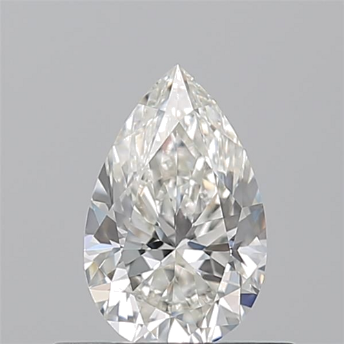 0.51 carat I-VVS2 Natūralus Pear Deimantas (1)