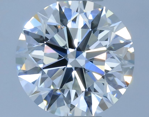 0.54 carat F-VVS1 Excellent cut Natūralus Round Deimantas (1)