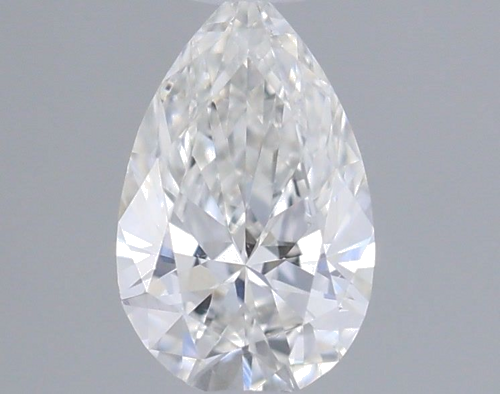 0.18 carat F-VS2 Natūralus Pear Deimantas (1)