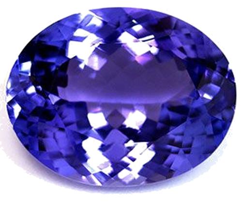 3.85 carat BLUE Oval Tanzanite (1)