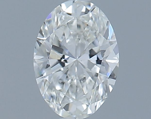 0.42 carat G-VS2 Natūralus Oval Deimantas (1)