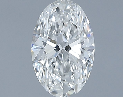 0.51 carat G-VVS2 Natūralus Oval Deimantas (1)