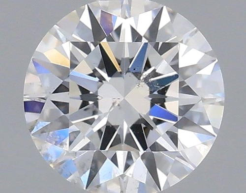 0.41 carat E-SI2 Excellent cut Natūralus Round Deimantas (1)