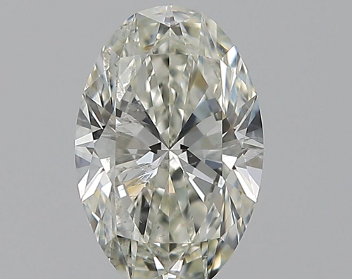 0.71 carat J-SI2 Natūralus Oval Deimantas (1)