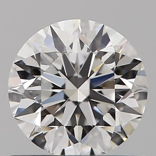 0.61 carat F-VVS1 Excellent cut Natūralus Round Deimantas (1)