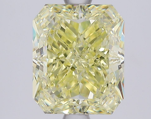 3.13 carat Fancy Yellow-VS1 Natūralus Radiant Deimantas (1)