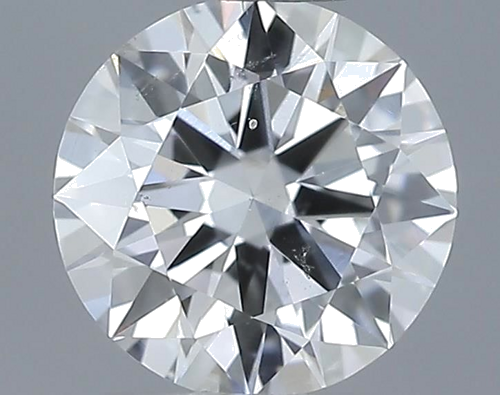 0.41 carat F-SI1 Excellent cut Natūralus Round Deimantas (1)