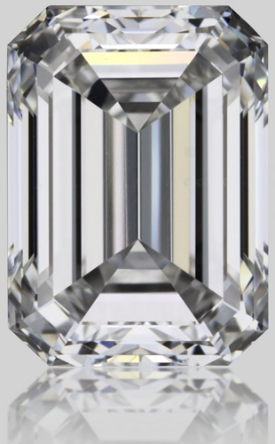 0.71 carat F-VVS2 Natūralus Emerald Deimantas (1)