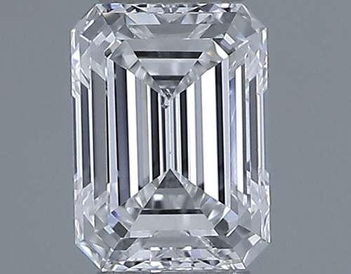 0.6 carat E-SI1 Natūralus Emerald Deimantas (1)