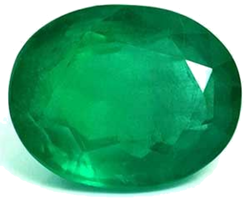 10.94 carat GREEN Oval Smaragdas (1)