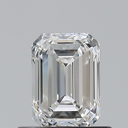0.7 carat F-VVS2 Natūralus Emerald Deimantas (1)