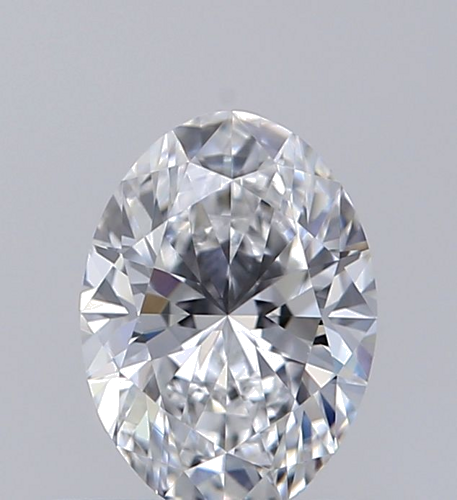 0.5 carat D-VS1 Natūralus Oval Deimantas (1)