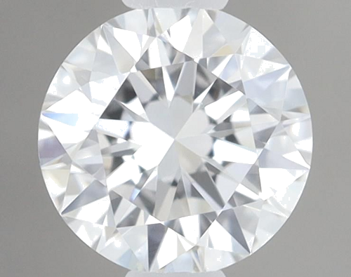 0.44 carat F-VVS1 Excellent cut Natūralus Round Deimantas (1)