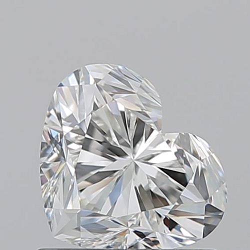 1.02 carat H-VVS2 Natūralus Heart Deimantas (1)