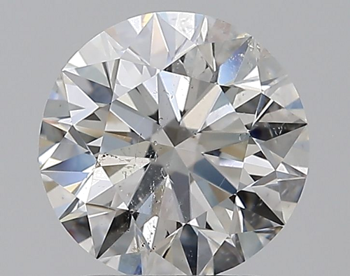 1.51 carat G-SI2 Excellent cut Natūralus Round Deimantas (1)