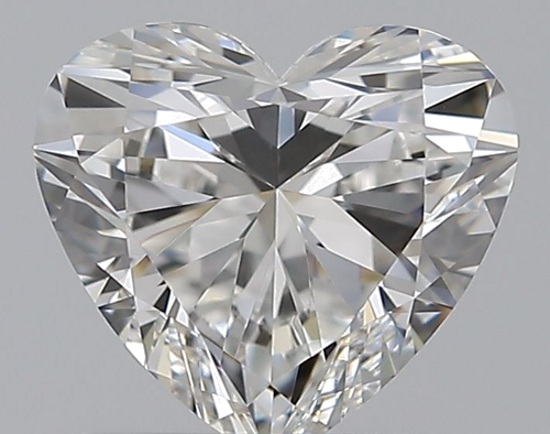 0.73 carat G-VVS2 Natūralus Heart Deimantas (1)